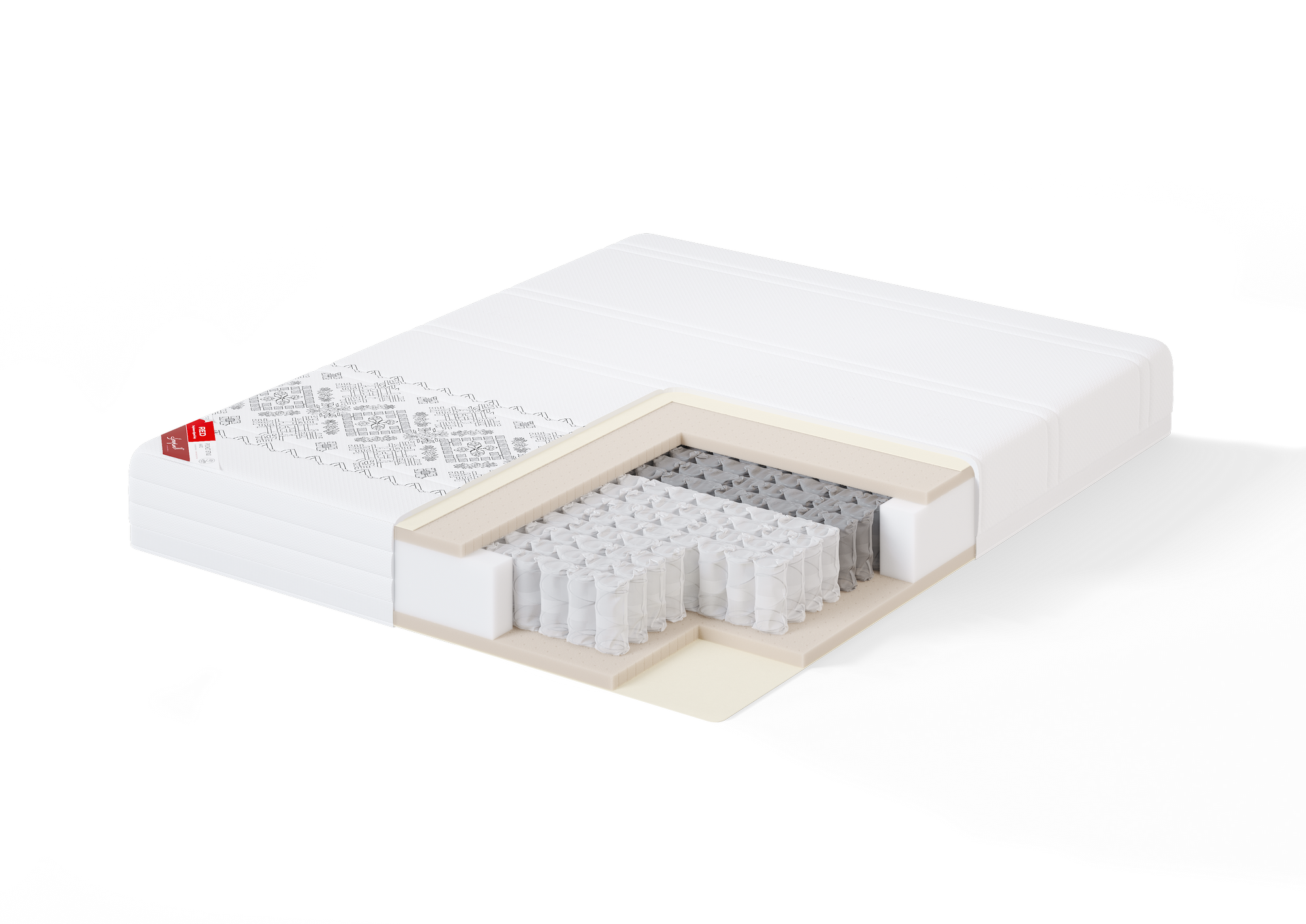 SLEEPWELL RED POCKET ETNO VEDRUMADRATS PEHME 180x200 Sleepwell