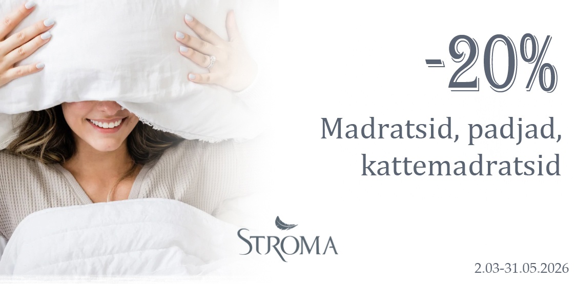 Stroma. Voodike. Kevadkampaania. Voodid. Kontinentaalvoodid. Madratsid. kattemadratsid